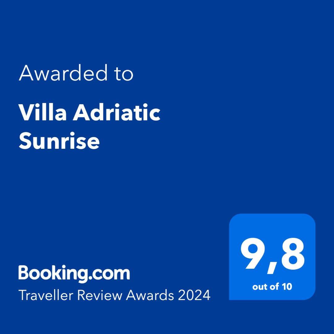 Villa Adriatic Sunrise Шибеник Екстер'єр фото